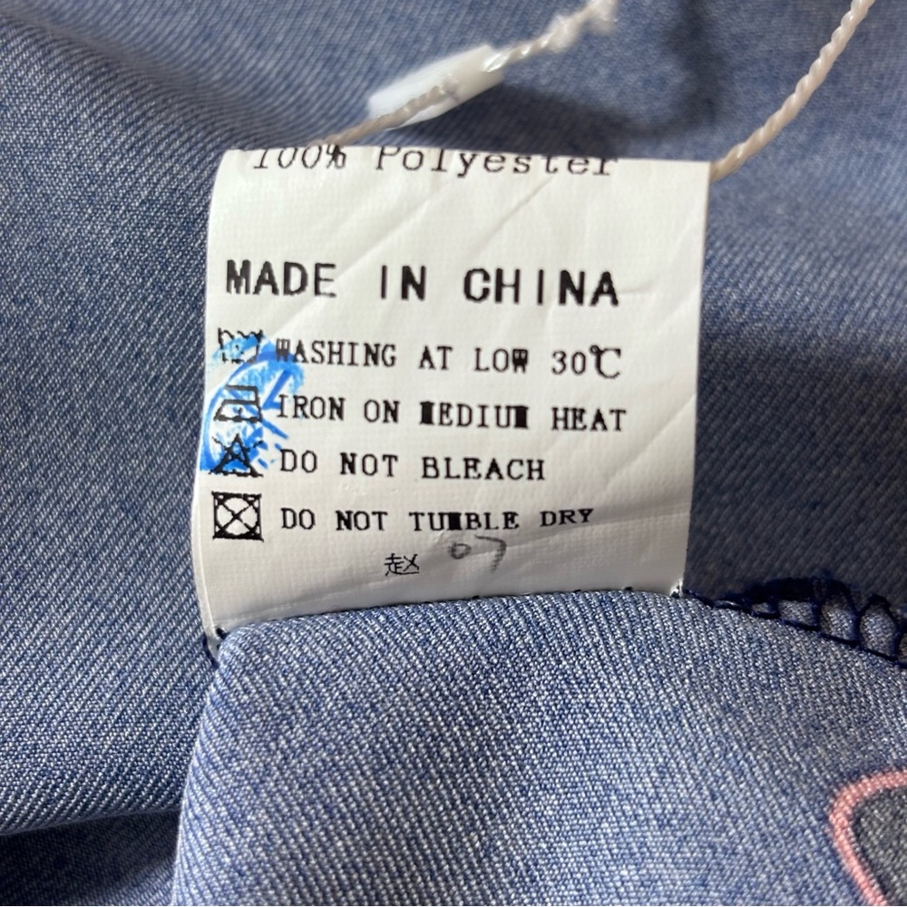 New Floral Midi Dress 3/4 Sleeves Pockets Evening Flare Pleated Blue Size XXL - Picture 12 of 15